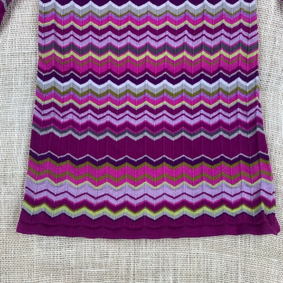 Missoni Target Dress Tunic Sweater Purple Pink - Picture 3 of 7
